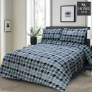 3 PCS PRINTED KING SIZE BED SHEET 809
