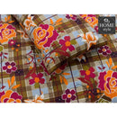 3 PCS PRINTED KING SIZE BED SHEET 811
