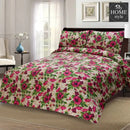 3 PCS PRINTED KING SIZE BED SHEET 812