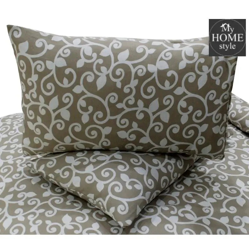 3 PCS PRINTED KING SIZE BED SHEET 821