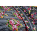 3 Pcs Quilted Floral Bedspread set MHS-n01