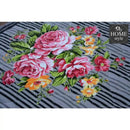 3 Pcs Quilted Floral Bedspread set MHS-n01