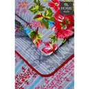 3 Pcs Quilted Floral Bedspread set MHS-n07