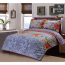 3 Pcs Quilted Floral Bedspread set MHS-n07