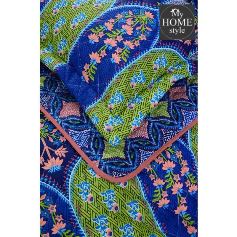 3 Pcs Quilted Floral Bedspread set MHS-n08