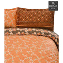 3 Pcs Quilted Floral Print Bedspread set MHS-09