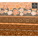 3 Pcs Quilted Floral Print Bedspread set MHS-09