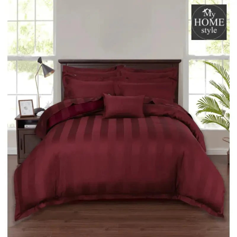 3 Pcs Satin Strips Bed Sheet MHS-0493