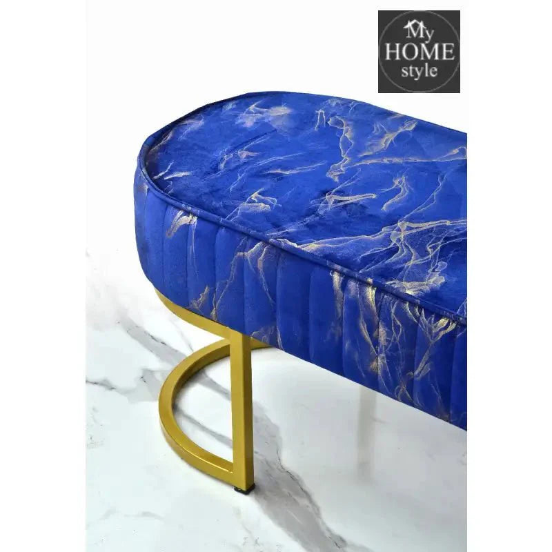 3 Seater Luxury Sprinkle Shade Wooden Stool With Steel Stand -1302