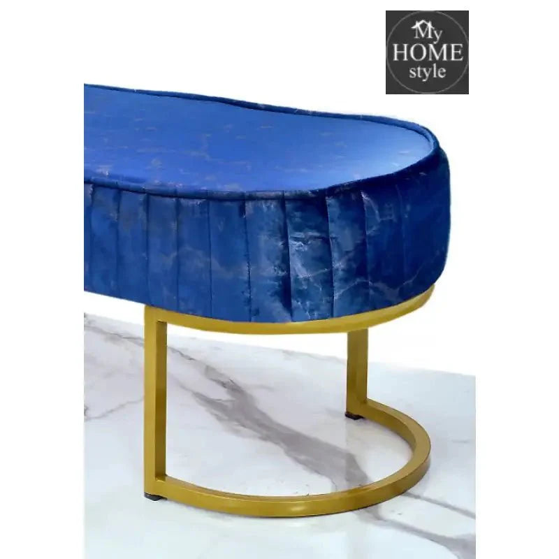 3 Seater Luxury Sprinkle Shade Wooden Stool With Steel Stand -1303