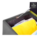 3 Seater Ottoman Storage Box With Embroidery-921