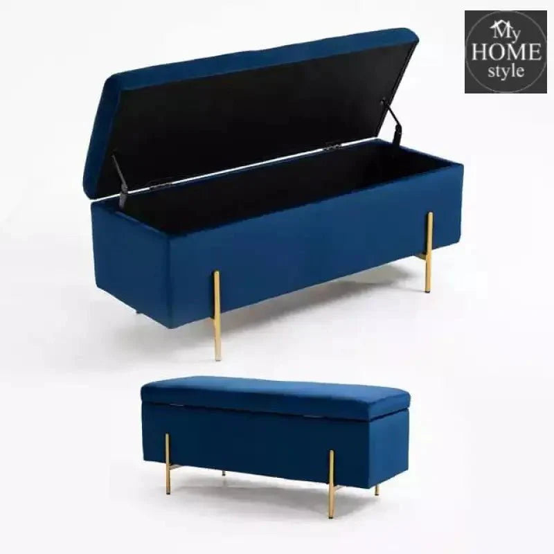 3 Seater Storage Box With Steel Stand- 958