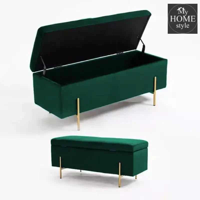 3 Seater Storage Box With Steel Stand- 963