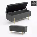3 Seater Storage Box With Steel Stand- 966