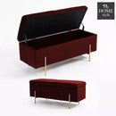 3 Seater Storage Box With Steel Stand- 967