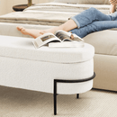 3 Seater Storage Modern Luxury End Stool- 1487