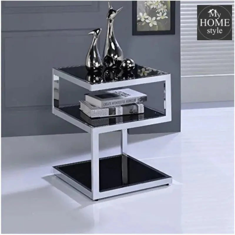 3-Tier Alyea End Table, MDF Top