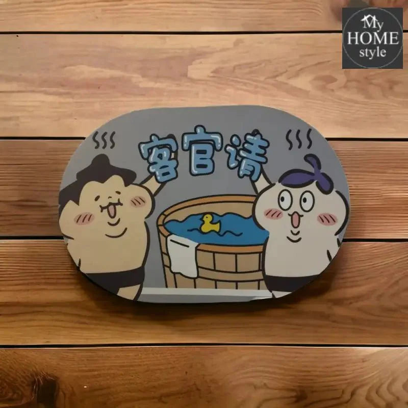 3D Water Absorbent Mat Non Slip Bath Mat 3D Floor Bath Mat 42