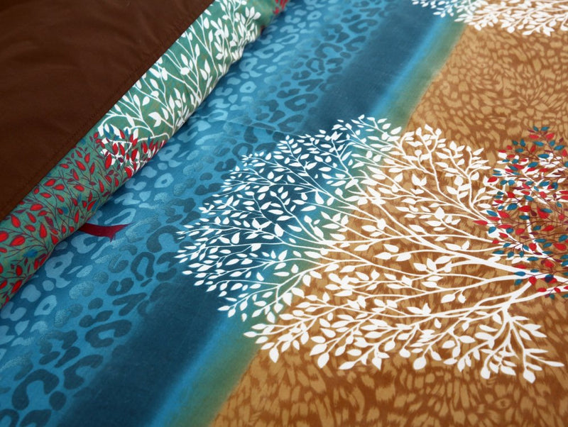 6 Pcs Elegant Bedsheet Set for Summer under AC Use -1250