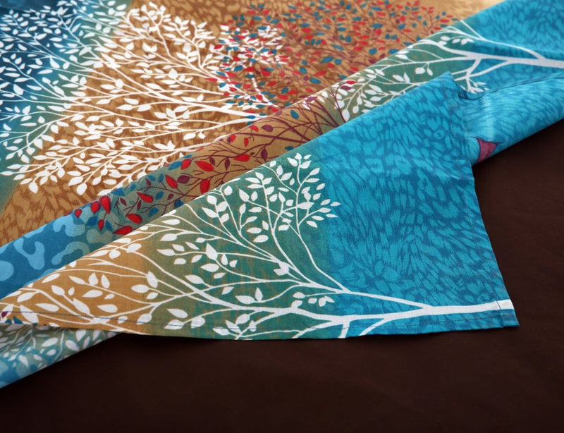 6 Pcs Elegant Bedsheet Set for Summer under AC Use -1250