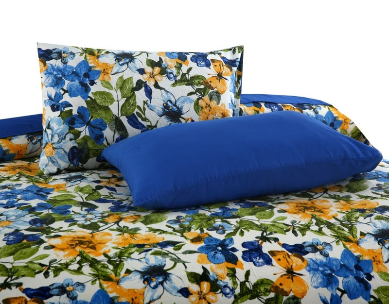 6 Pcs Elegant Bedsheet Set for Summer under AC Use -1251