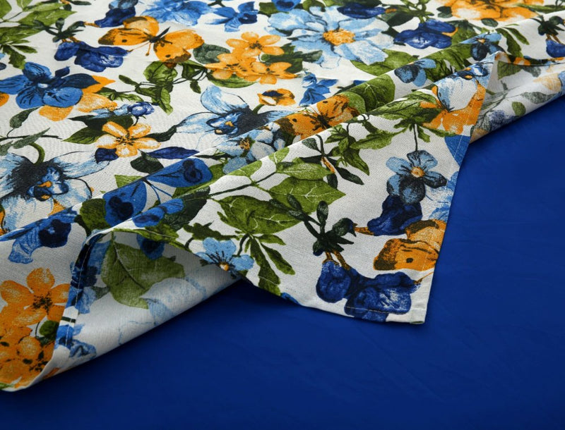 6 Pcs Elegant Bedsheet Set for Summer under AC Use -1251