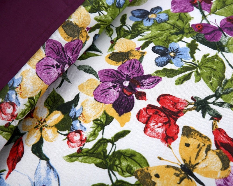 6 Pcs Elegant Bedsheet Set for Summer under AC Use -1252