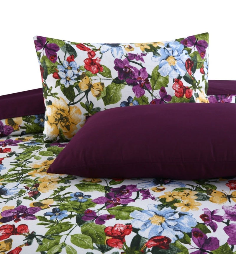 6 Pcs Elegant Bedsheet Set for Summer under AC Use -1252