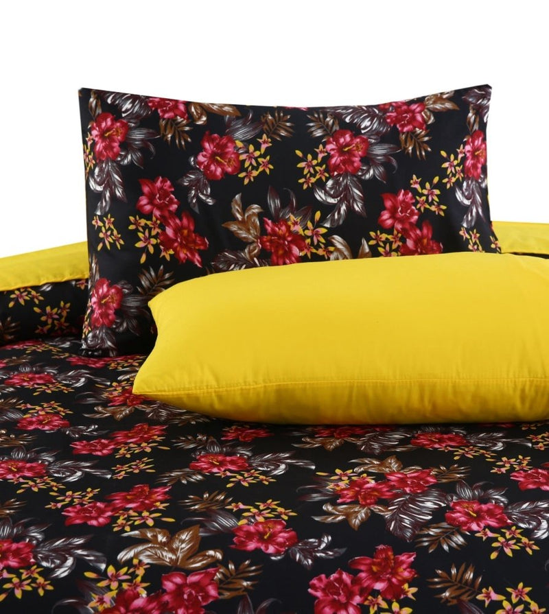 6 Pcs Elegant Bedsheet Set for Summer under AC Use -1253