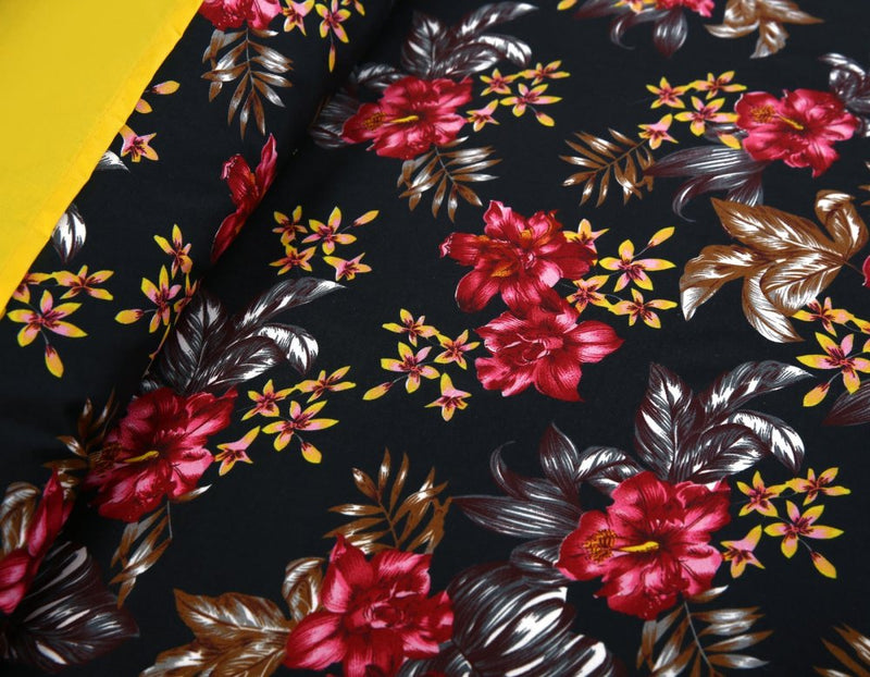 6 Pcs Elegant Bedsheet Set for Summer under AC Use -1253