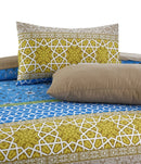 6 Pcs Elegant Bedsheet Set for Summer under AC Use -1254