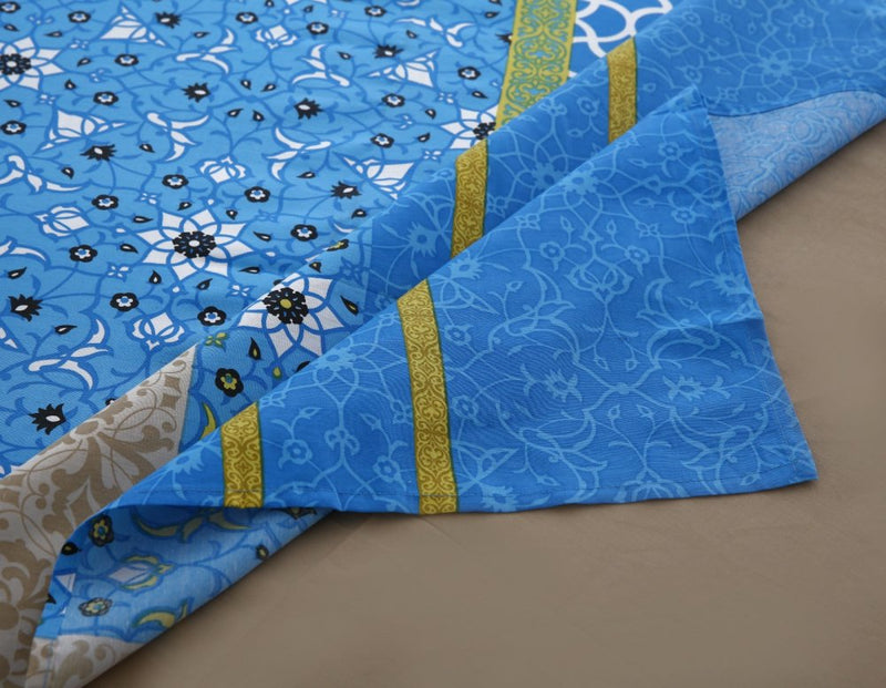 6 Pcs Elegant Bedsheet Set for Summer under AC Use -1254