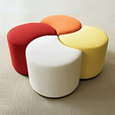 4 Seater Stylish Round Stool- 1511