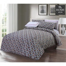 5 Pcs Baratta Printed Bed Sheet MHS-508