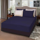 5 PCs Baratta Stitched Fitted Sheet Set Navy