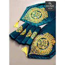 5 Pc's Luxury Velvet Embroidered Table Runner Set