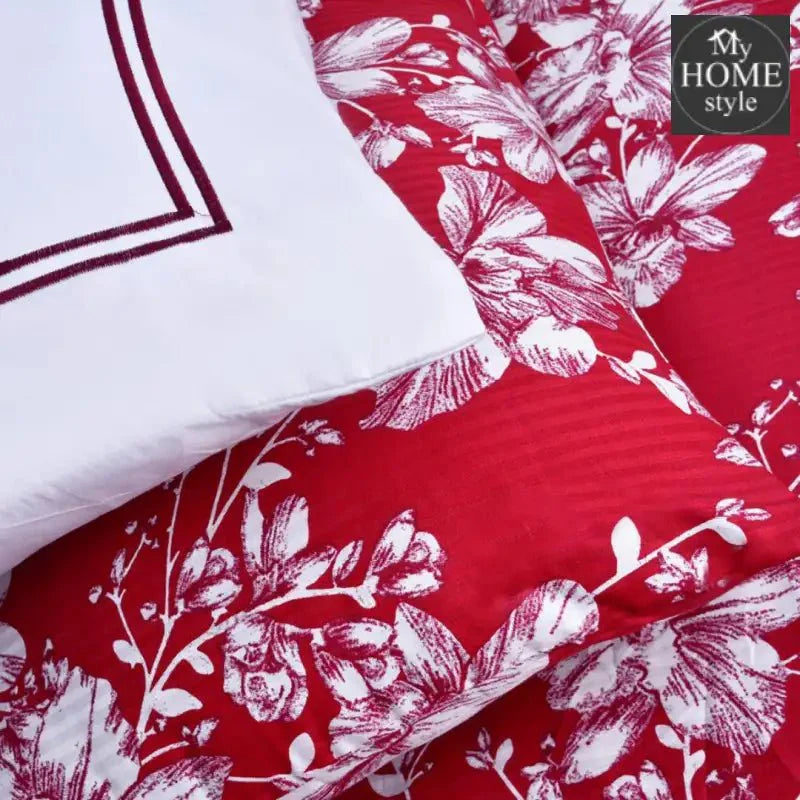 5 Pcs Printed Baratta Bed Sheet MHS-0370