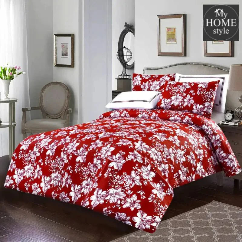 5 Pcs Printed Baratta Bed Sheet MHS-0370