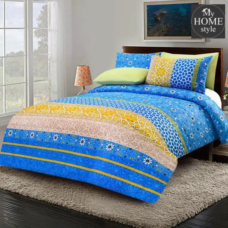 5 Pcs Printed Bed Sheet MHS-487