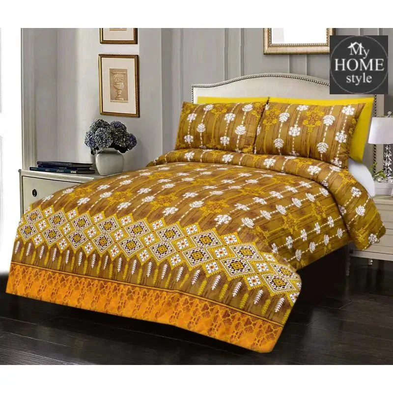 5 Pcs Printed Bed Sheet MHS-588