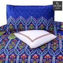 5 Pcs Quilted Printed Bedspread set MHS-11