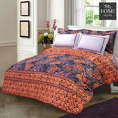 5 Pcs Quilted Printed Bedspread set MHS-12