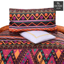 5 Pcs Quilted Printed Bedspread set MHS-14
