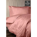 6 pcs corded Luxury Duvet set Tea Pink