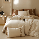 6 PCS EMBROIDERED DUVET SET - 1273