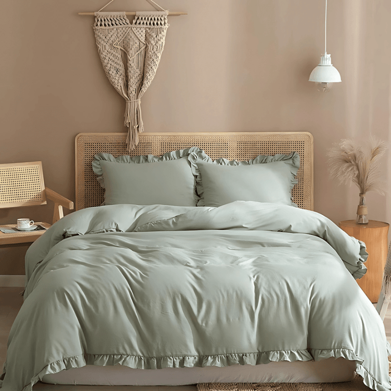 6 PCS FRILLY DUVET SET - 1270