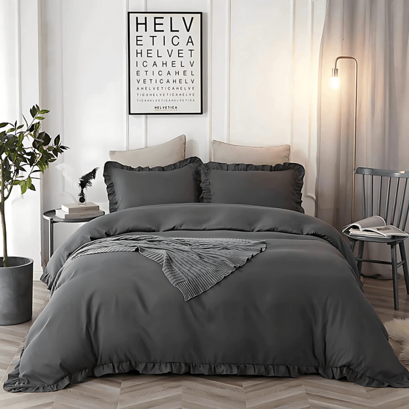 6 PCS FRILLY DUVET SET - 1270