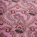 6 Pcs Luxury Embroidered Duvet Set - 1259