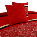 6 Pcs Luxury Embroidered Duvet Set - 1260