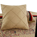 6 Pcs Luxury Embroidered Duvet Set - 1261